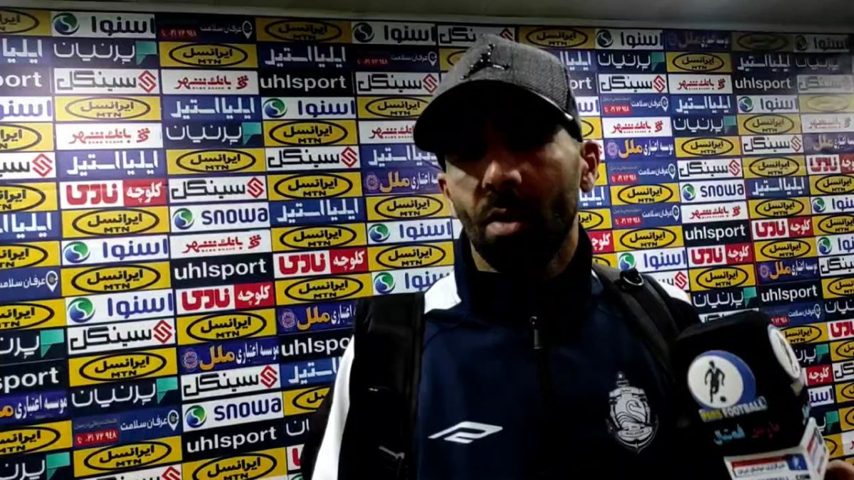 اختصاصی/.مصاحبه میلاد جهانی پس از شکست ملوان مقابل پرسپولیس