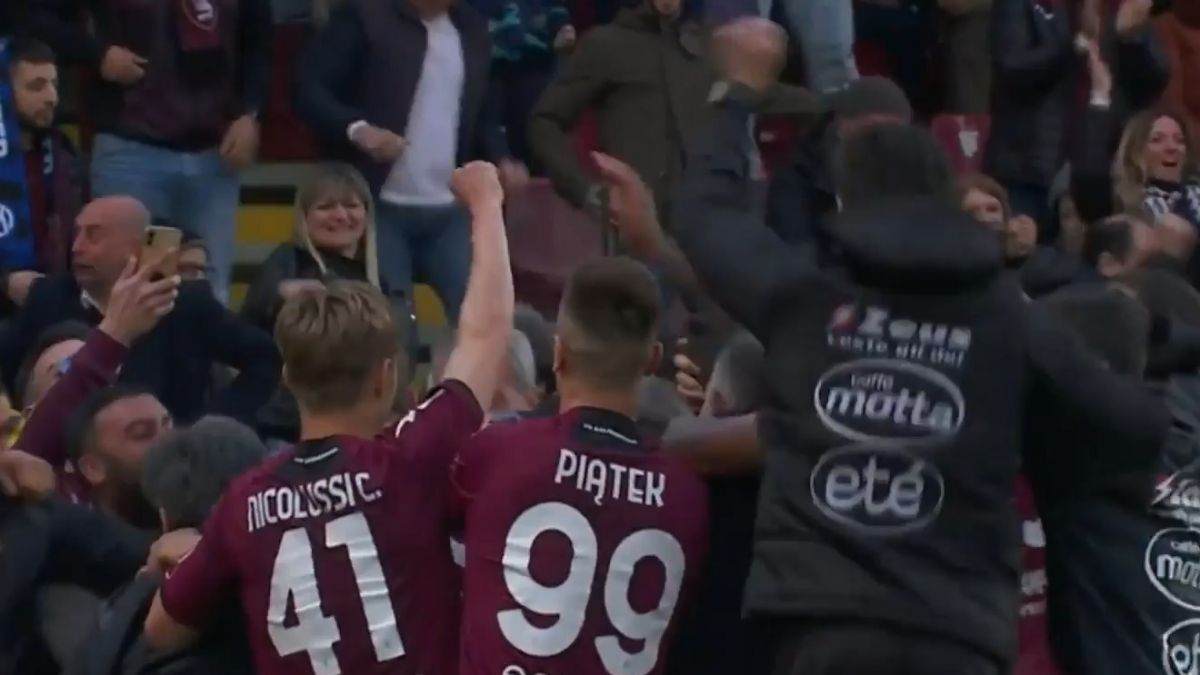 گل اول سالرنیتانا به اینتر (کاندروا دقیقه 90)