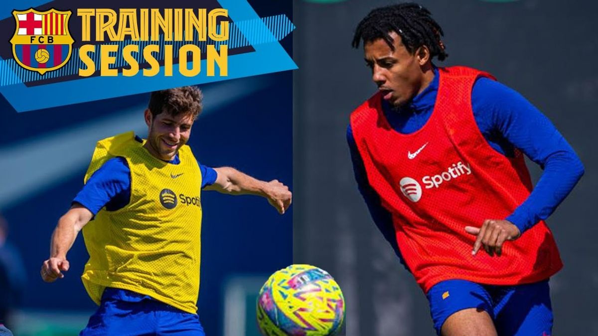 تمرین بارسلونا برای تقابل با خیرونا