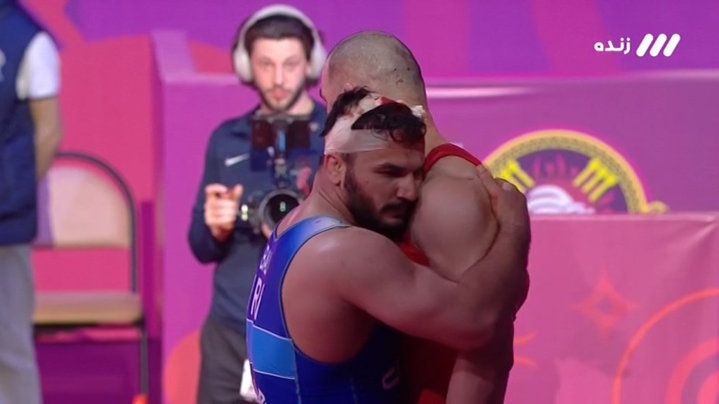 کشتی فرنگی قهرمانی آسیا/ پیروزی مهدی بالی در فینال مقابل حریف قرقیزستانی و کسب مدال طلا