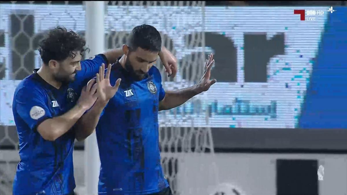 گل اول السیلیه به الدحیل (مهرداد محمدی - پنالتی)