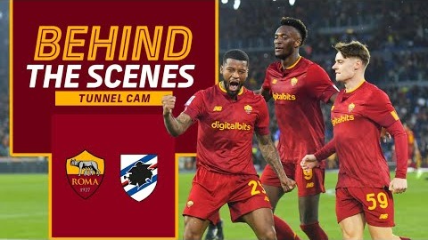 حواشی بازی رم 3-0 سمپدوریا از زاویه دوربین جیالوروسی