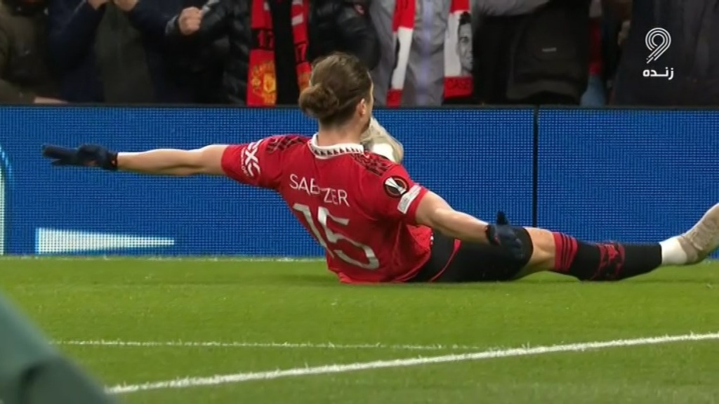 گل اول منچستریونایتد به سویا (مارک سابیتزر)