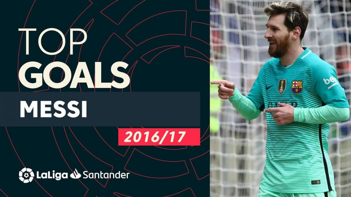 گلهای لیونل مسی برای بارسلونا در فصل 17-2016