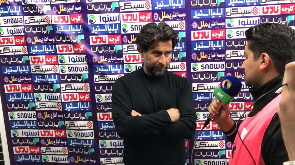 اختصاصی/.مصاحبه پژمان نوری مدیرعامل ملوان پس از تساوی مقابل تراکتور فوتبالی | 