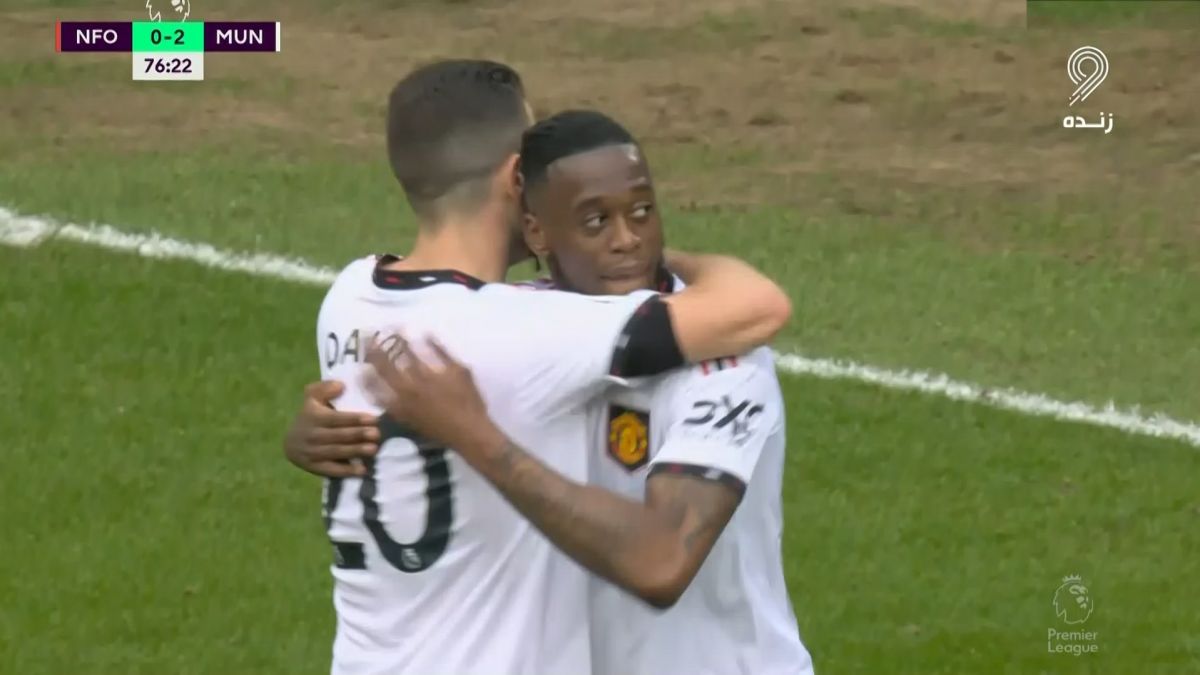 گل دوم منچستریونایتد به ناتینگهام فارست (دالوت)