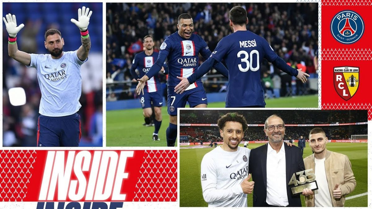 حواشی بازی پاری سن ژرمن 3-1 لانس از زاویه دوربین پاریسی ها