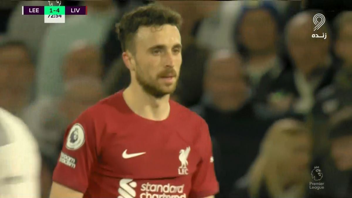 گل پنجم لیورپول به لیدزیونایتد (دبل ژوتا)