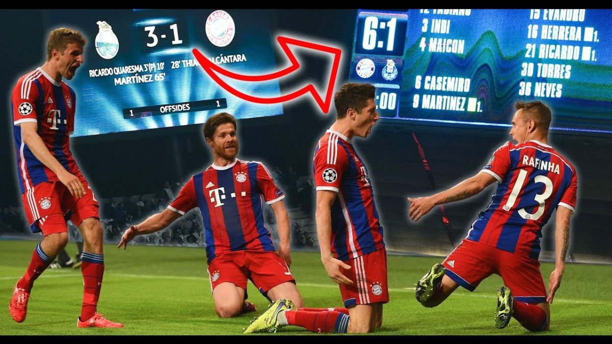 برترین کامبک های تاریخ بایرن مونیخ