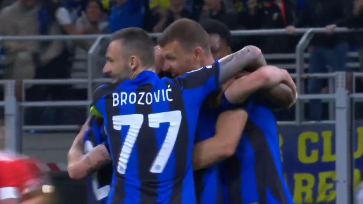 گل اول اینتر به بنفیکا (گل زیبای بارلا)