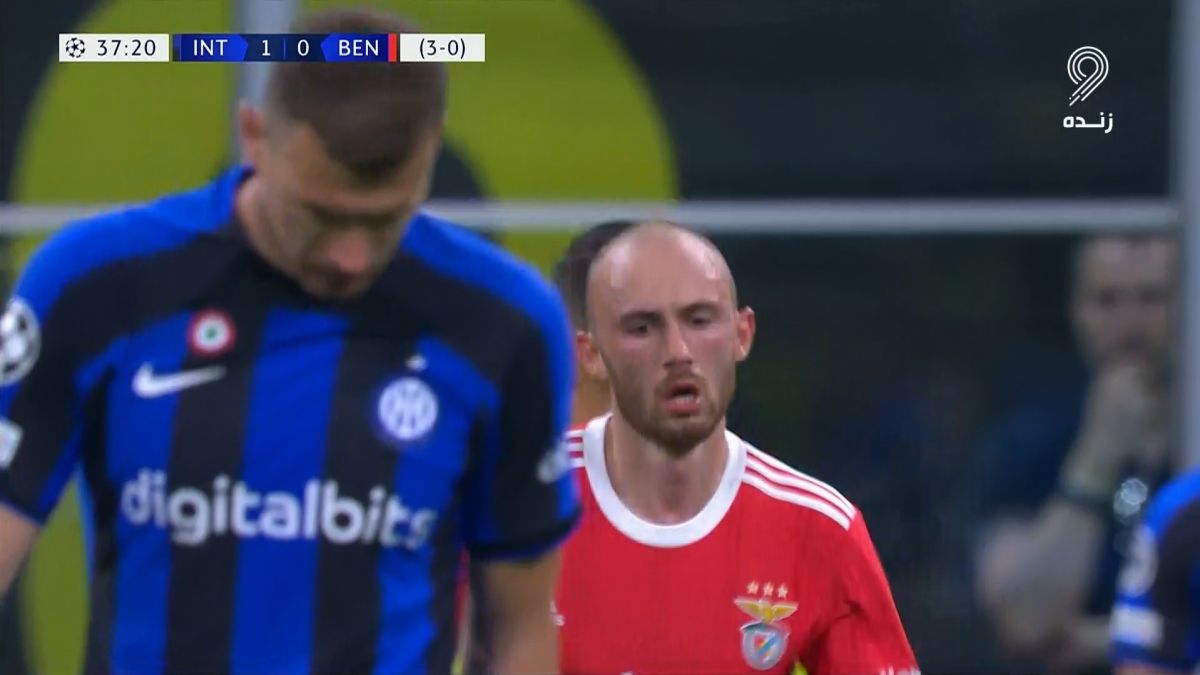 گل اول بنفیکا به اینتر (اورسنس)