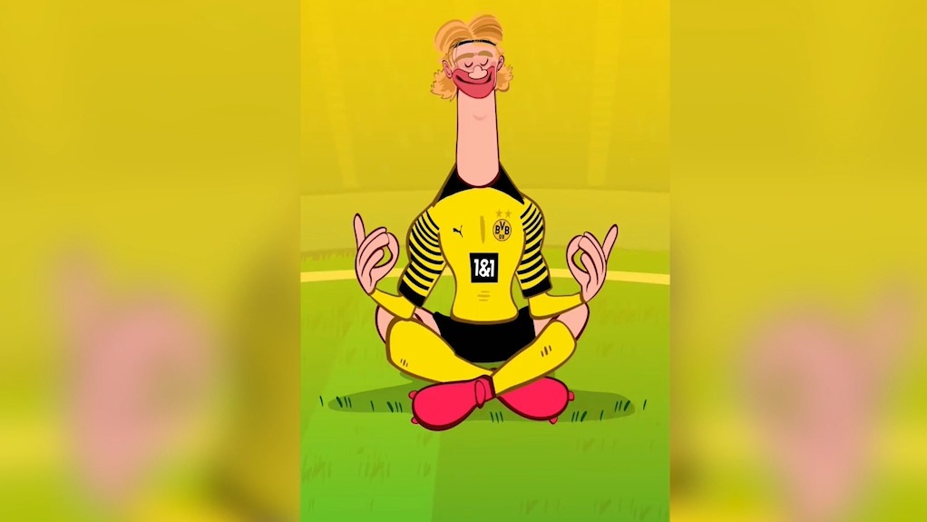 انیمیشن/ واکنش هالند به ضعیف خواندن بوندسلیگا: گلزنی و رکوردشکنی در لیگ برتر انگلیس