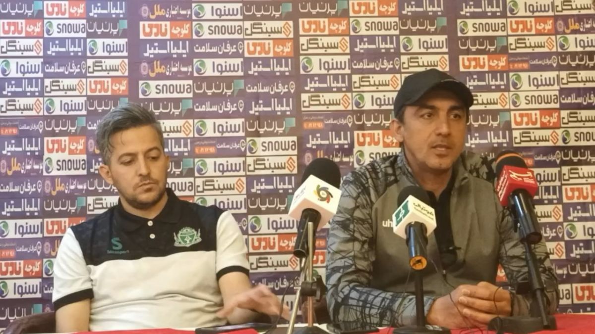 اختصاصی/ نشست خبری قبل از بازی آلومینیوم اراک و ذوب آهن