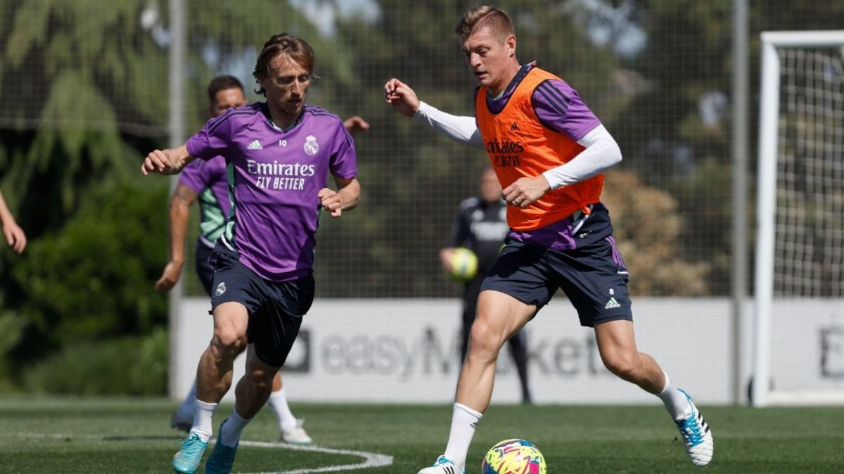 تمرین رئال مادرید برای تقابل با خیرونا