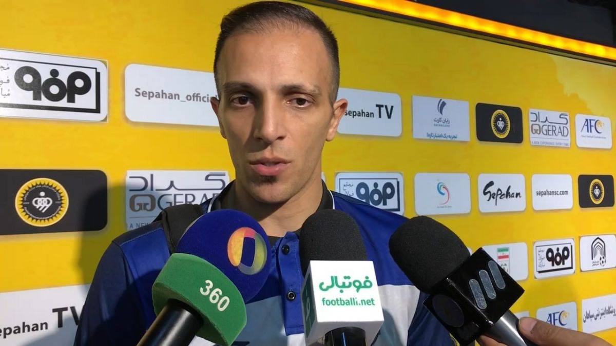 اختصاصی/ صحبت های بازیکنان سپاهان و ملوان در پایان بازی