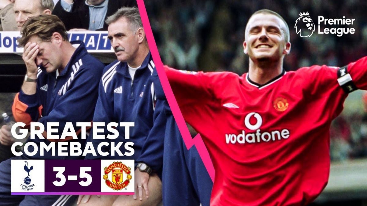 نوستالژی/ تاتنهام 3-5 منچستریونایتد با درخشش دیوید بکام (29 سپتامبر  2001)