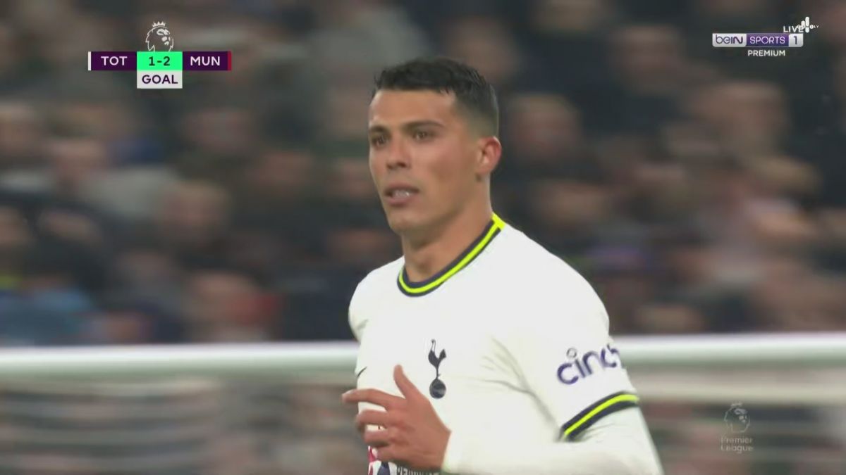 گل اول تاتنهام به منچستریونایتد (پدرو پورو)