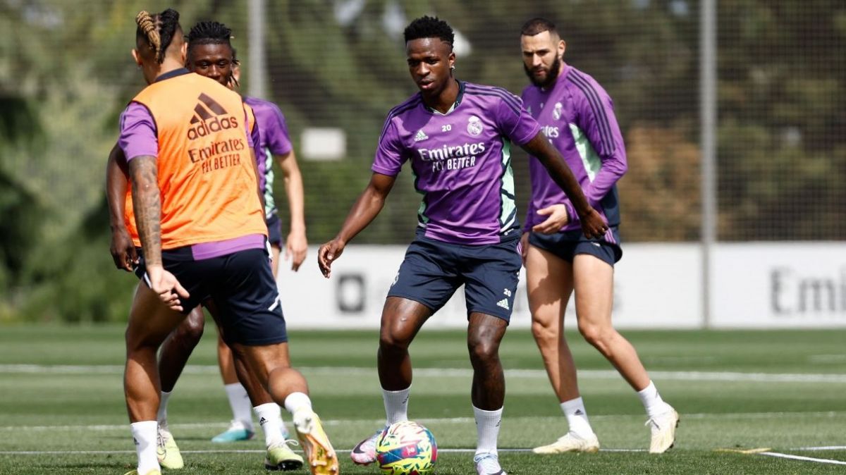 تمرین رئال مادرید برای تقابل با آلمریا