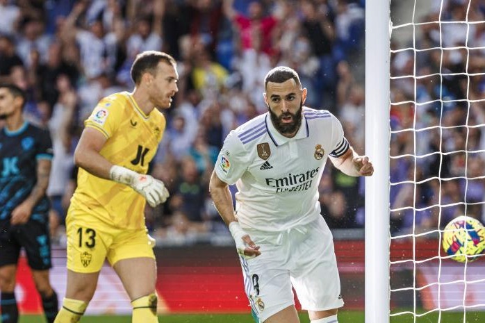 خلاصه بازی رئال مادرید 4-2 آلمریا