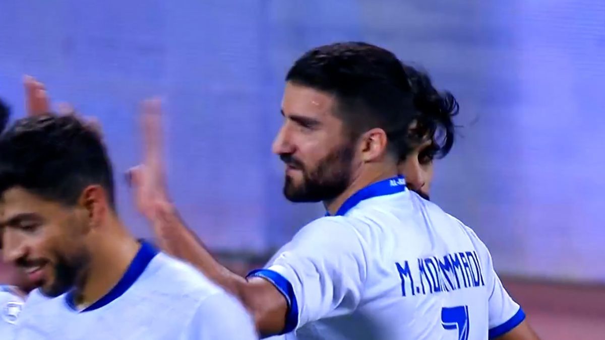 پاس گل مهرداد محمدی در بازی السیلیه و الاهلی