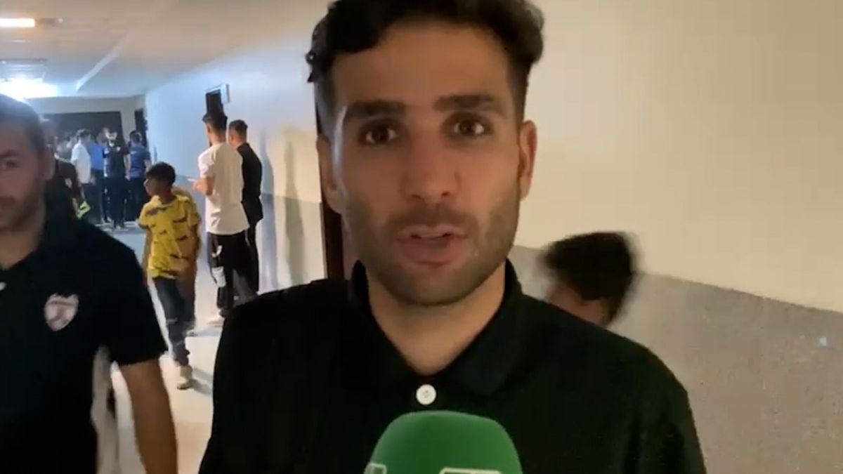 اختصاصی/ گفت‌و‌گوی سیدمحمد میری هافبک تیم هوادار با خبرنگاران