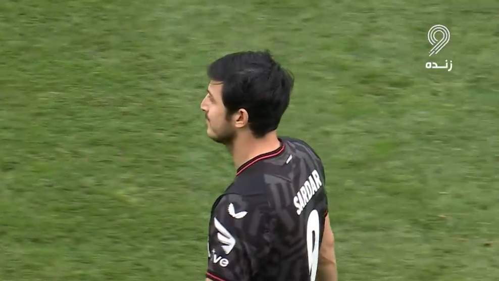 عملکرد سردار آزمون در بازی یونیون برلین 0-0 بایرلورکوزن