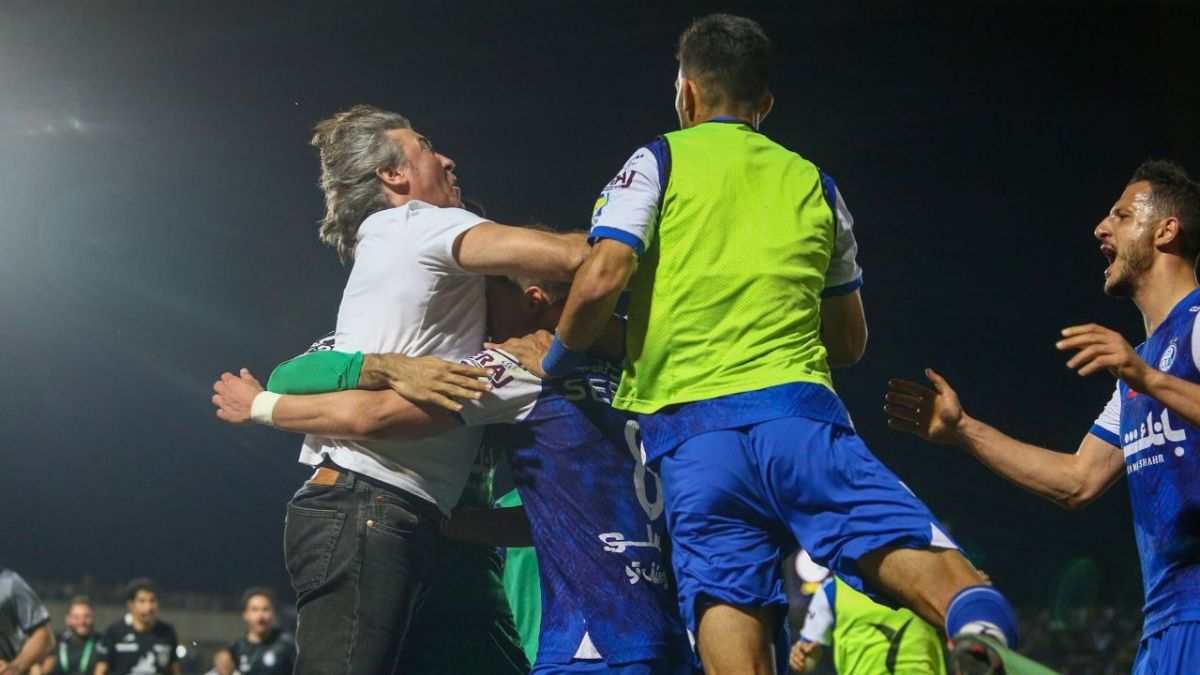 گل سعید مهری مقابل پارس جنوبی از زاویه دوربین باشگاه استقلال