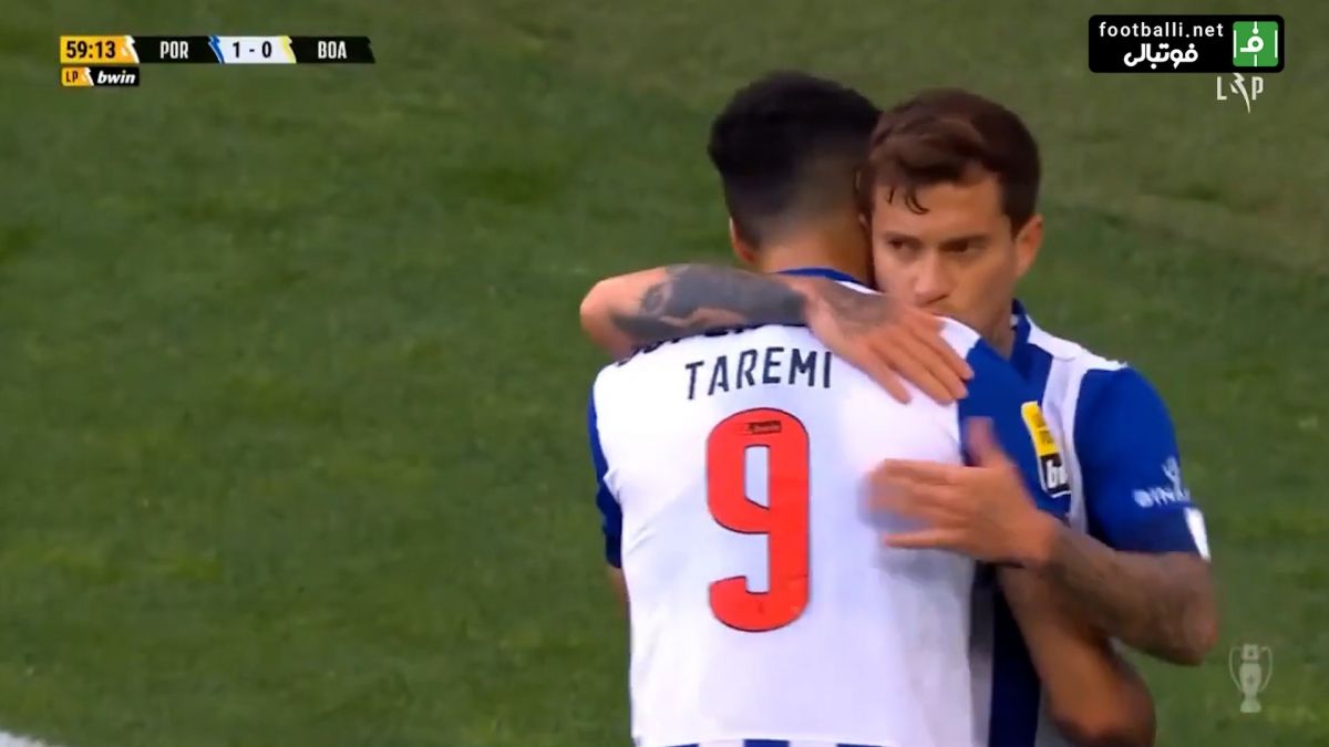 گل اول پورتو به براویشتا (مهدی طارمی-پنالتی)