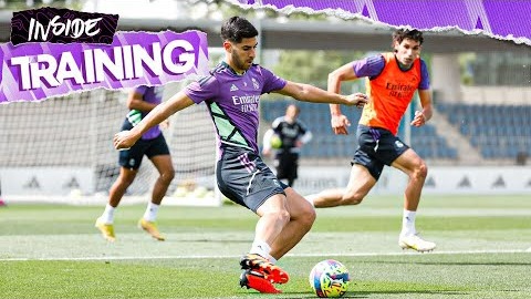 تمرین رئال مادرید برای دیدار مقابل رئال سوسیداد