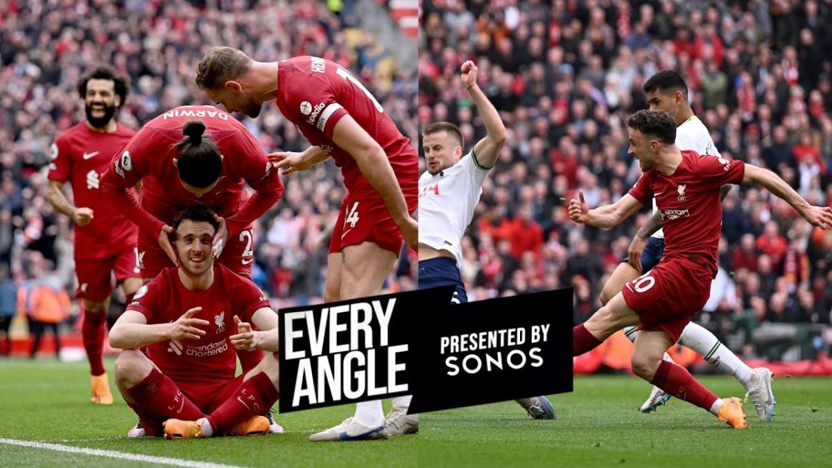 گل ثانیه های پایانی دیوگو ژوتا به تاتنهام از تمام زوایا