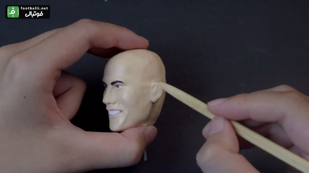 ساختن اکشن فیگور جالب کریستیانو رونالدوی پرتغالی