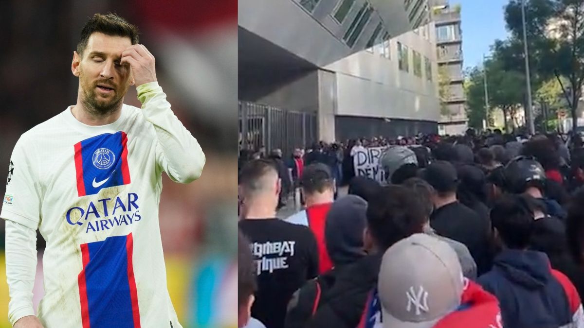 تجمع هواداران پاری سن ژرمن؛ مسی را اخراج کنید!