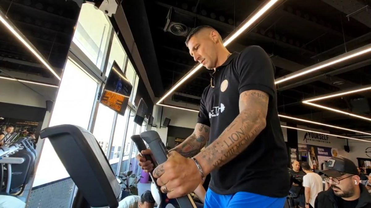 اختصاصی/ بخشی از تمرین مارکو ماتراتزی در باشگاه بدنسازی متا فیتنس در تهران