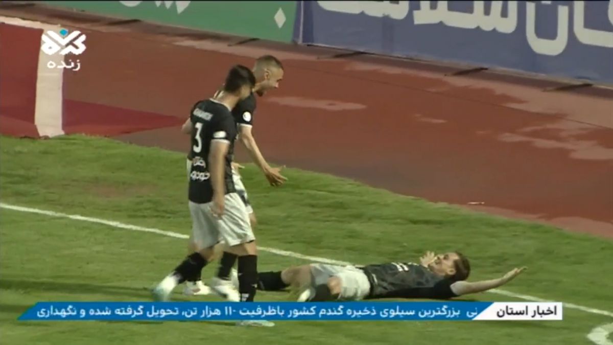 گل اول تراکتور به مس کرمان (گوستاوو)