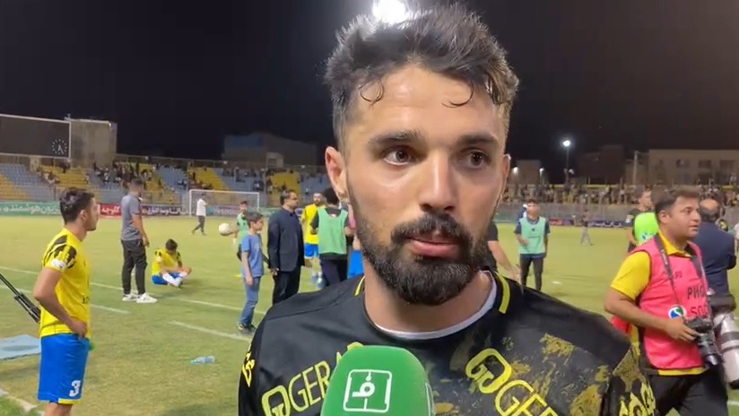 اختصاصی/ مصاحبه بازیکنان پس از برتری سپاهان مقابل نفت مسجدسلیمان