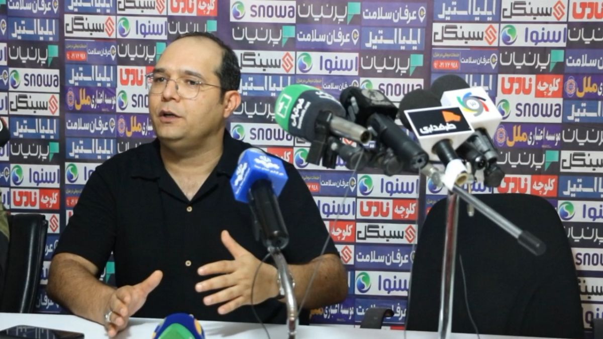 اختصاصی/ کنفرانس خبری ربیعی سرمربی مس رفسنجان پس از برتری مقابل ملوان