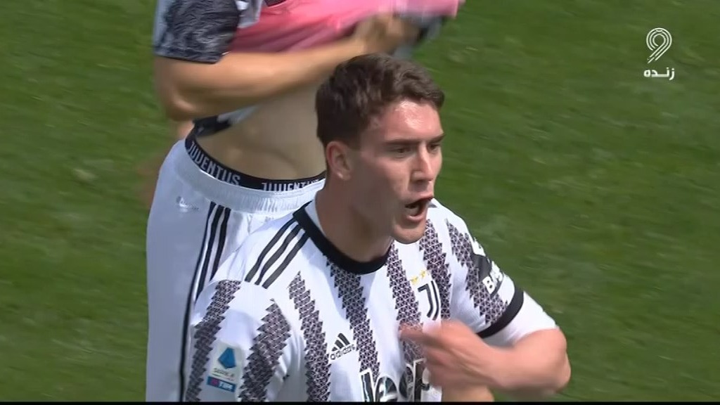 گل دوم یوونتوس به آتالانتا (دوشان ولاهوویچ)