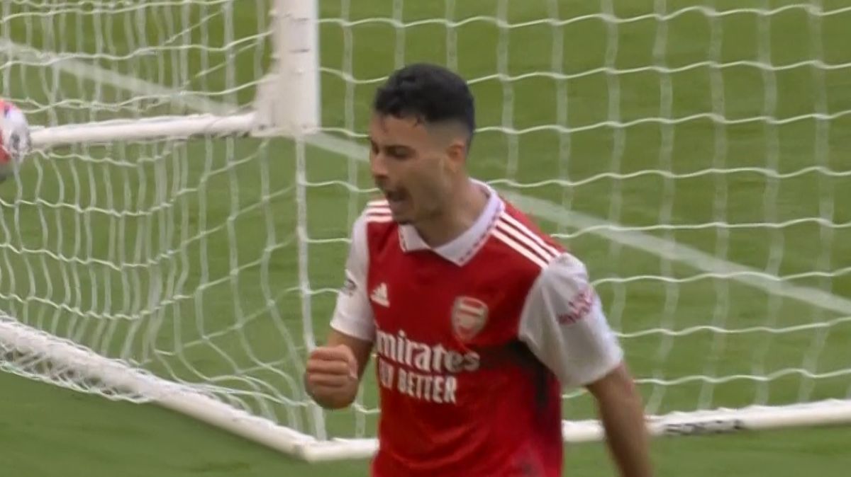 گل دوم آرسنال به نیوکاسل (فابیان شار)