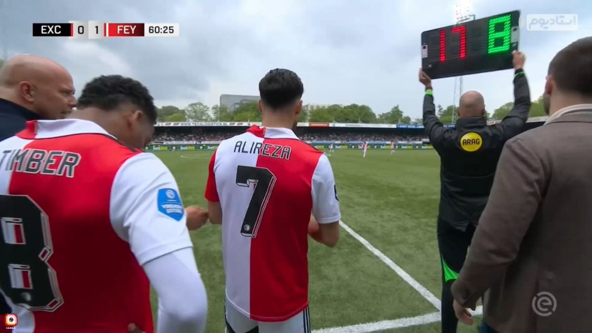 عملکرد علیرضا جهانبخش در دیدار اکسلسیور 0-2 فاینورد