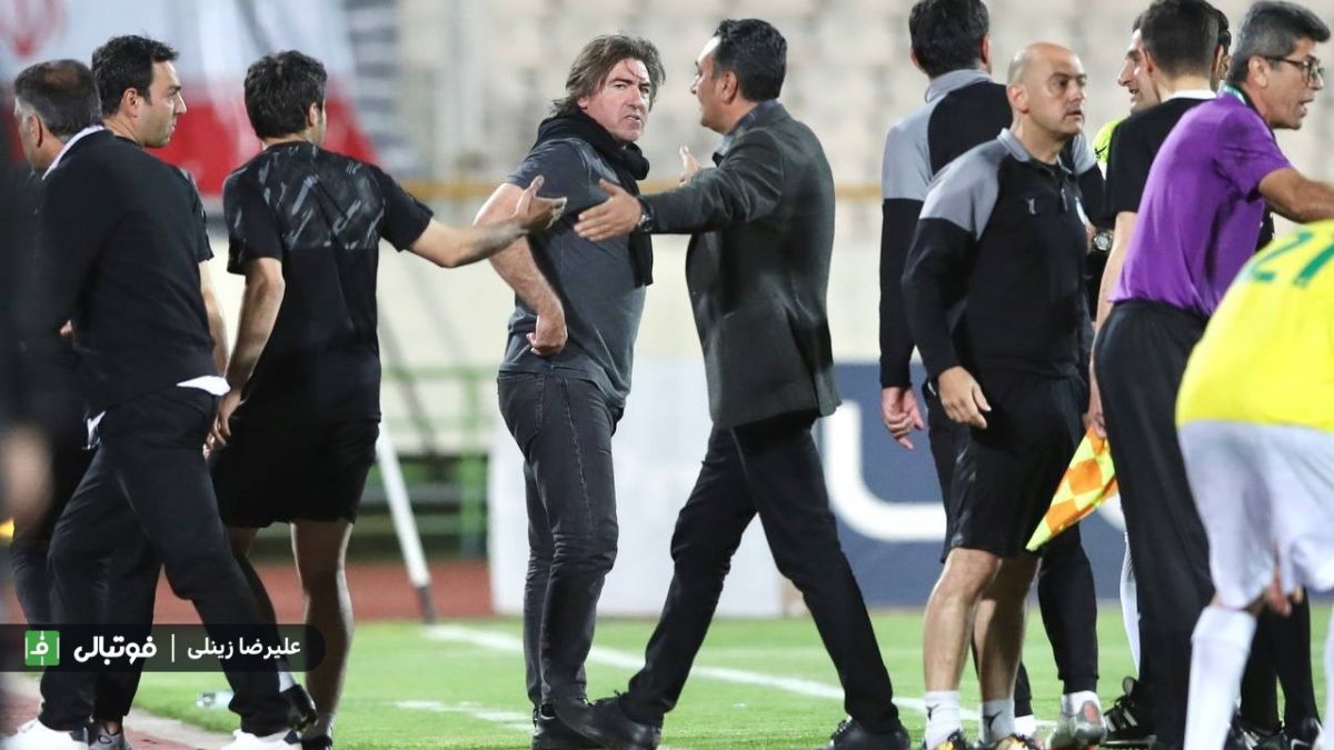 اتهام عجیب ناصر ابراهیمی به ساپینتو؛ به سمت داوران آب دهان پرتاب میکند!