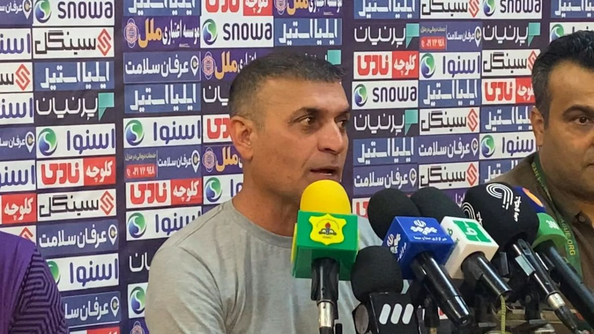 اختصاصی/ نشست خبری بازی صنعت نفت آبادان 1-1 ذوب آهن