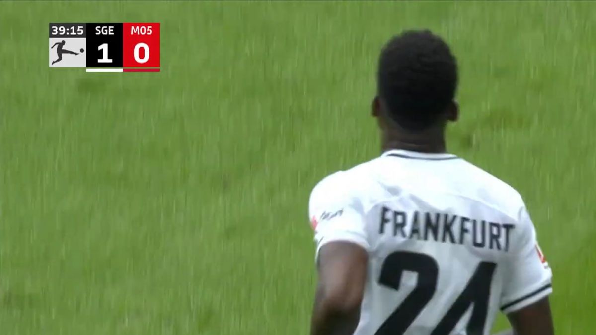 سوپر گل تماشایی بوتا برای اینتراخت فرانکفورت مقابل ماینتس