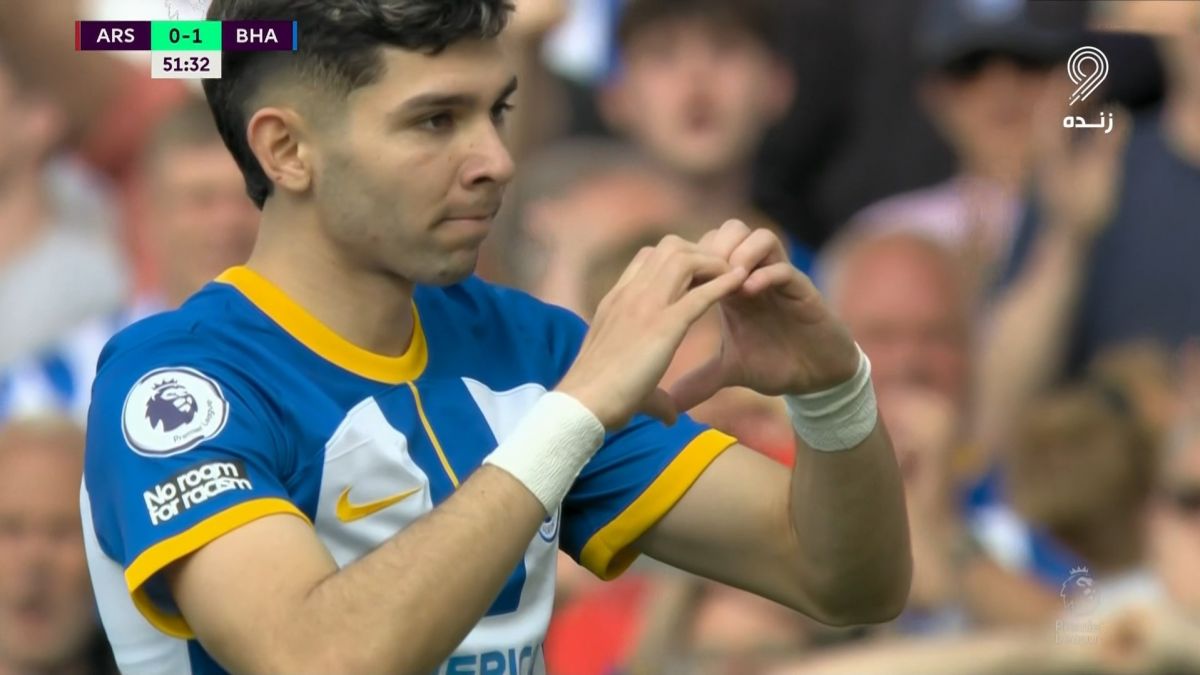 گل اول برایتون به آرسنال (خولیو انکیسو)