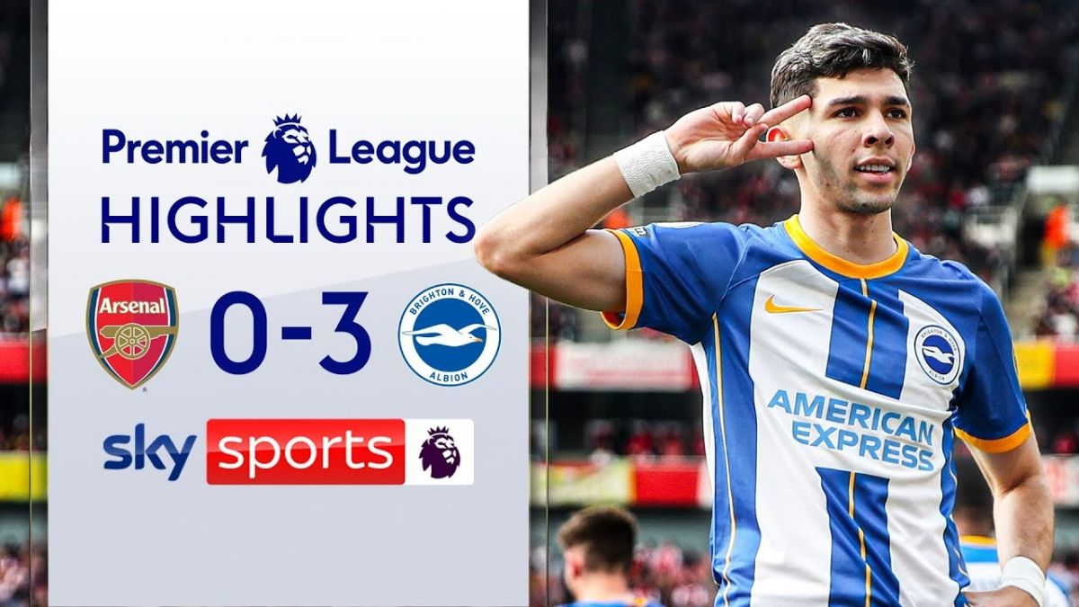 خلاصه بازی آرسنال 0-3 برایتون