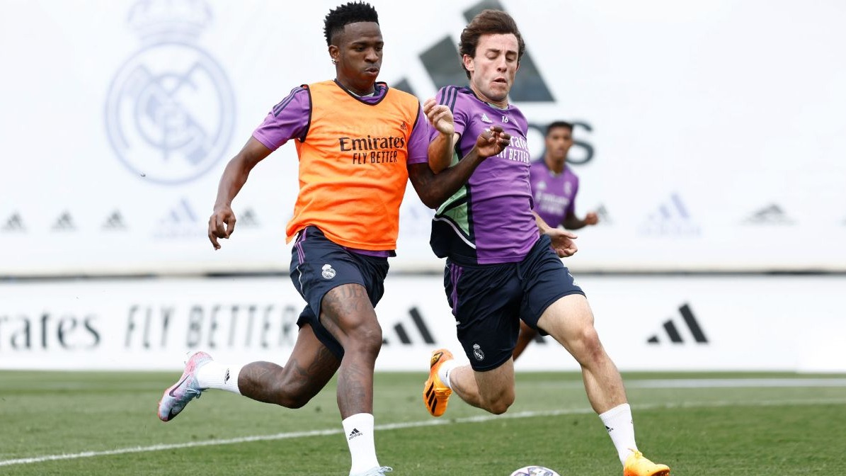 تمرین رئال مادرید برای تقابل با منچسترسیتی