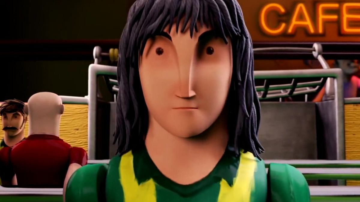 انیمیشن جالب و دیدنی قسمتی از فوتبال دستی