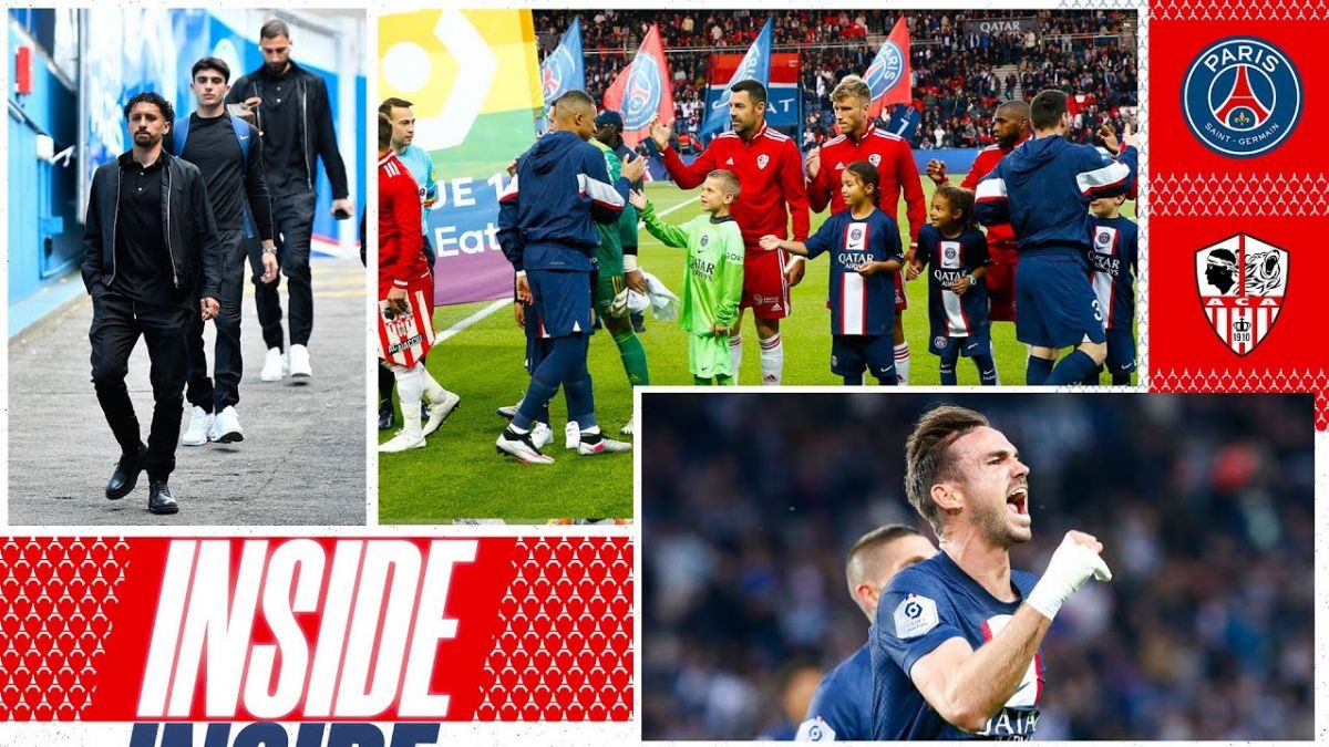 حواشی بازی پاری سن ژرمن 5-0 آژاکسیو از زاویه دوربین باشگاه پی اس جی