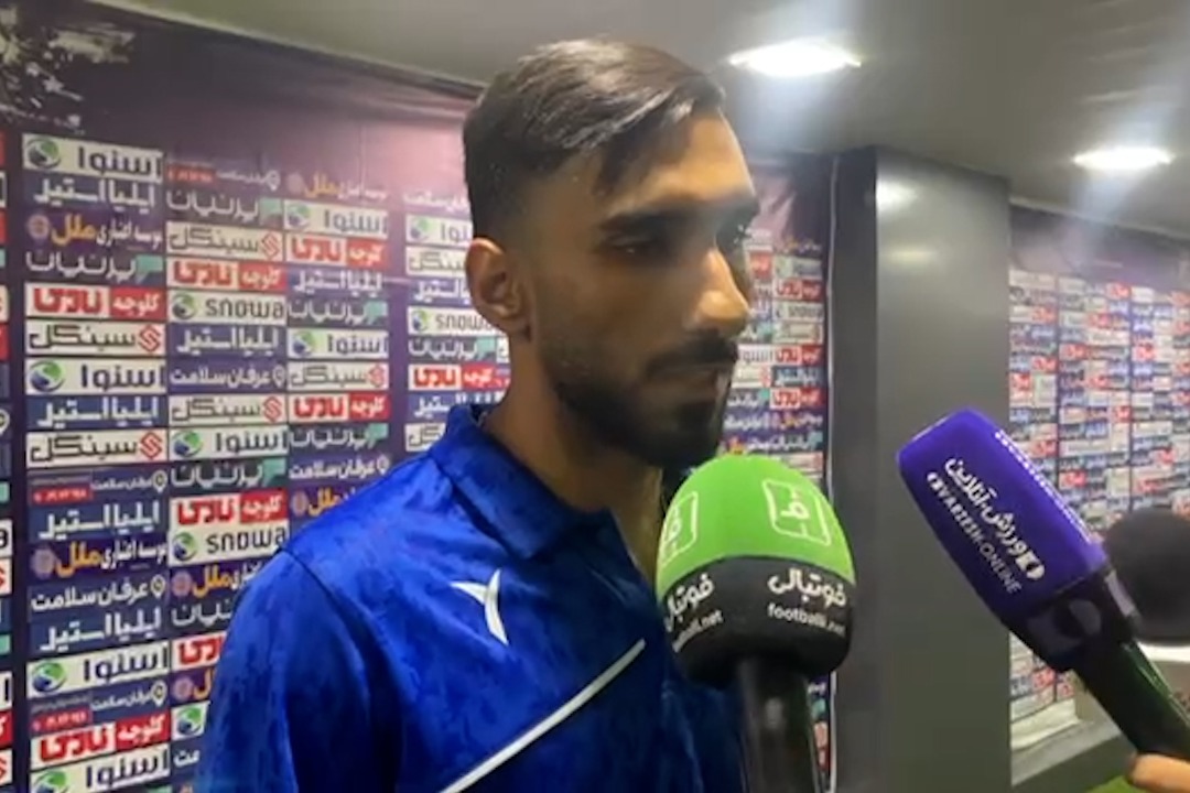 اختصاصی/ صحبت های سینا سعیدی فر بعد از بازی مقابل تراکتور