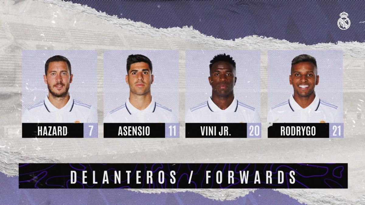 اسامی بازیکنان رئال مادرید برای تقابل با والنسیا