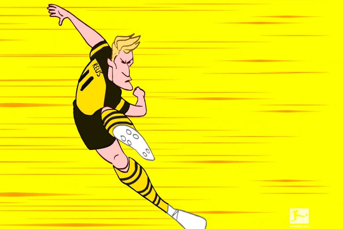 انیمیشن بوندسلیگایی و شادی پس از گل!